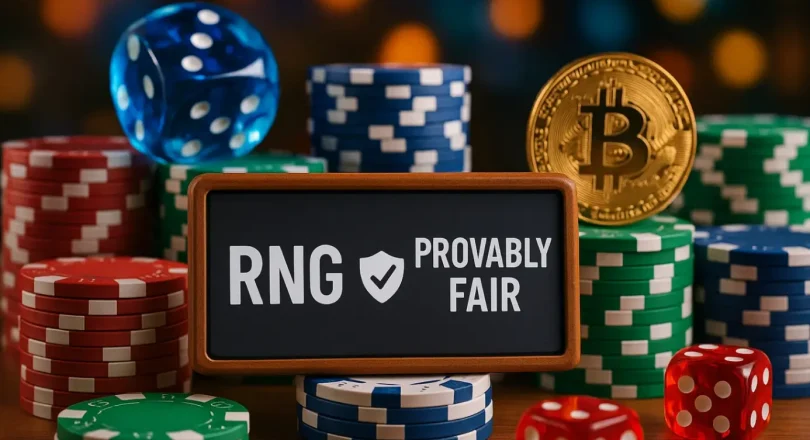 RNG и Provably Fair: честность игр в криптоказино