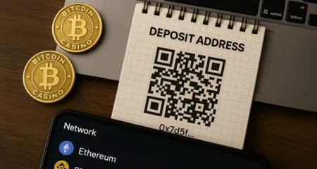 Как выбрать сеть и адрес для депозита в криптоказино: ошибки новичков