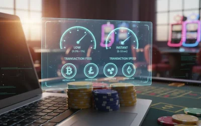 Комиссии и скорость транзакций в популярных криптоказино